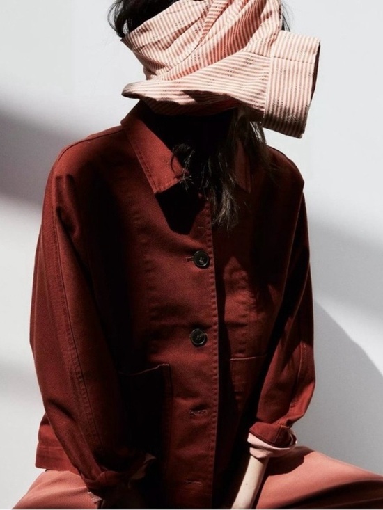 Madewell Jackets & Blazers - Pomeray Chore Jacket – Dusty Redwood